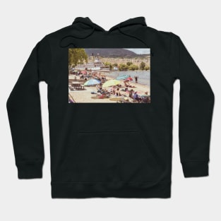 Summer Sunbathers at the Beach Hoodie